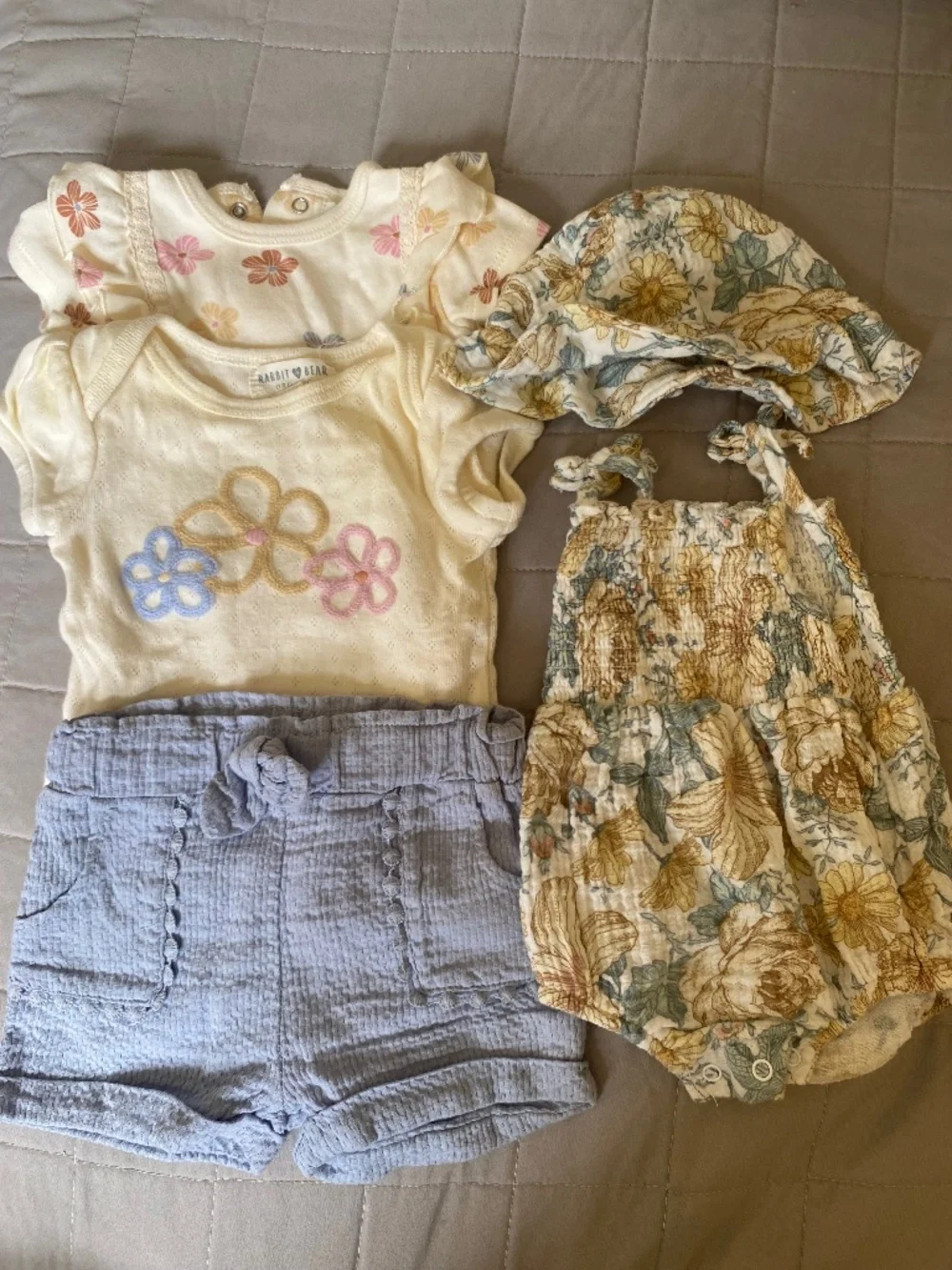 Rabbit + Bear 0-3 month Bundle